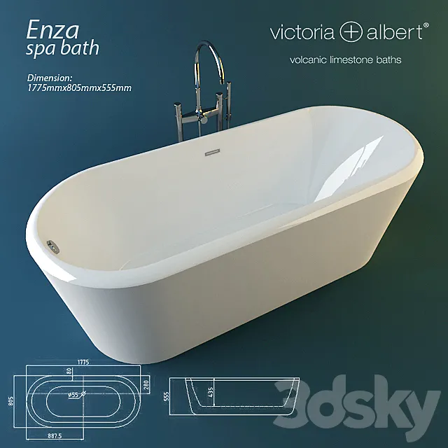 Enza bath 3D Model