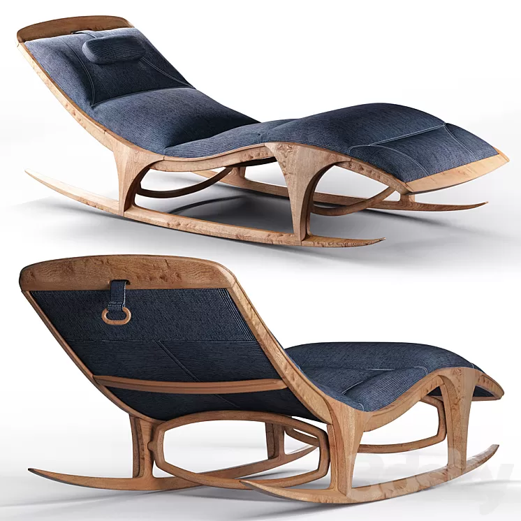 Enzo chaise lounge 3D Model Enzo chaise lounge 3D Model