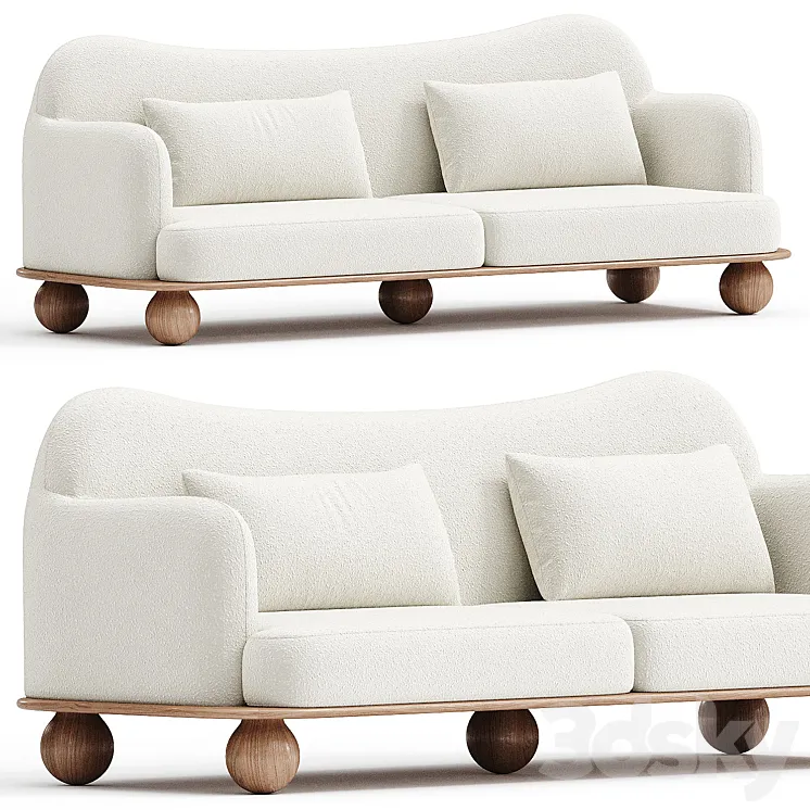 ENZO SOFA 3D Model Free Download