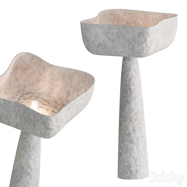 Eole floor lamp 3D Model