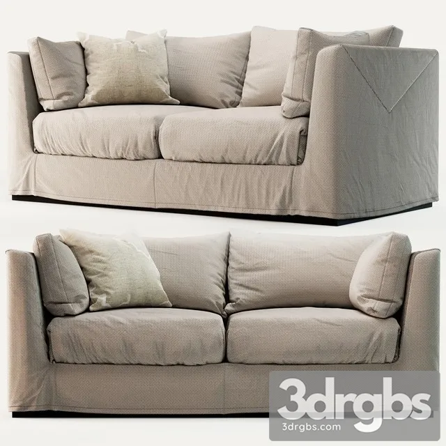 EOS 2P Sofa 3D Model Download EOS 2P Sofa 3D Model Download