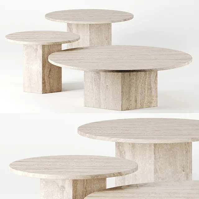 Epic Coffee Tables by Gubi 3DModel