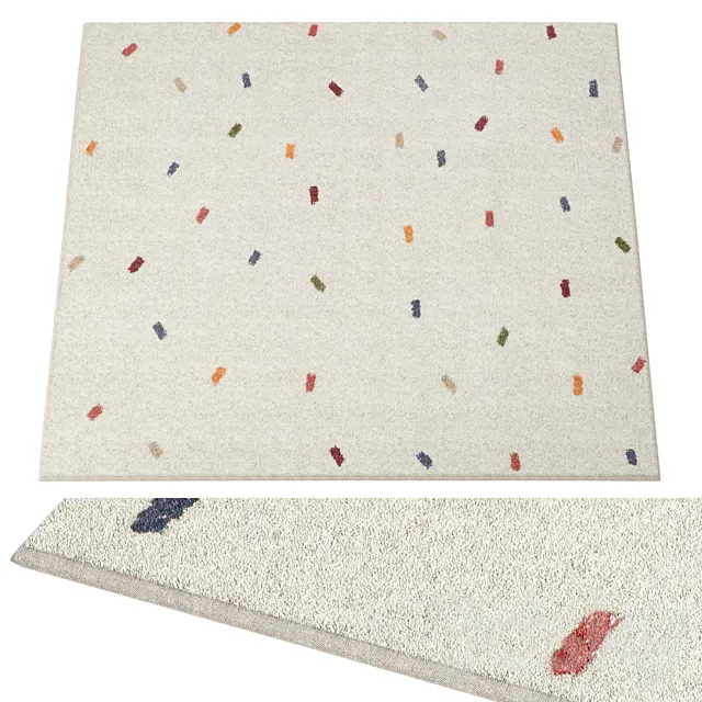 Epifania rug by Kave Home 3D Model Epifania rug by Kave Home 3D Model