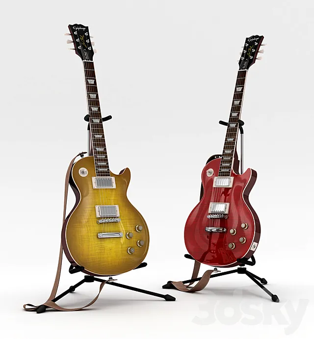 Epiphone Les Paul Standard 3D Model