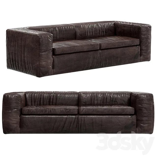 Eponimo Big Bubble sofa 3D Model Eponimo Big Bubble sofa 3D Model