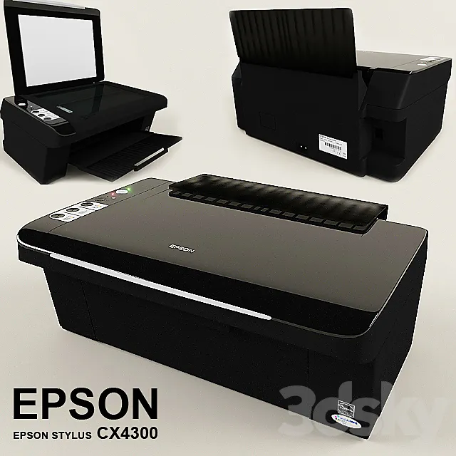 Epson CX4300 3DModel