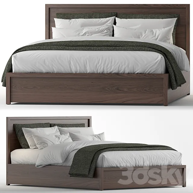 EQ3_Marcel panel bed 3D Model EQ3_Marcel panel bed 3D Model