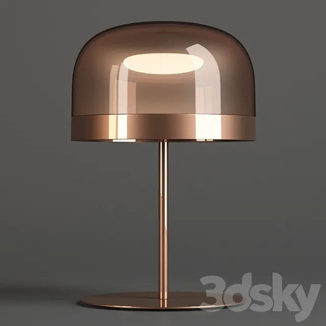 Equatore Fontana Arte Table Lamp 3DModel Equatore Fontana Arte Table Lamp 3DModel