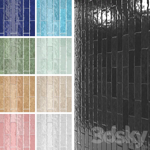 Equipe Tribeca wall tiles 3D Model