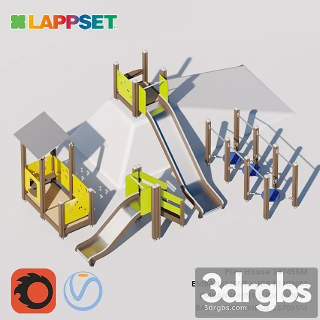 Equipment for children 3D Model Download