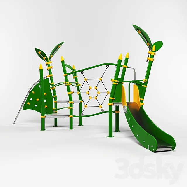 Equipment for children’s playgrounds ARBERO 3DModel Equipment for children’s playgrounds ARBERO 3DModel