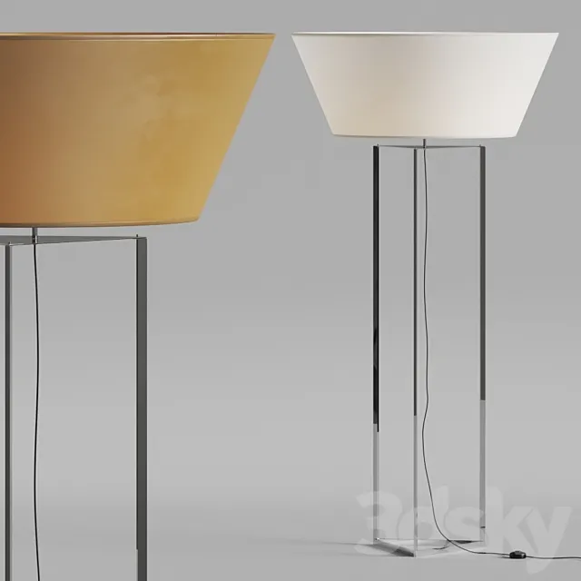 Erba Italia Disco Floor Lamps 3DModel