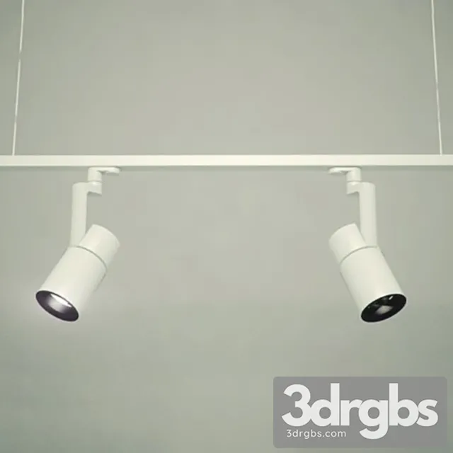 Erco Parscan Track 3D Model Download