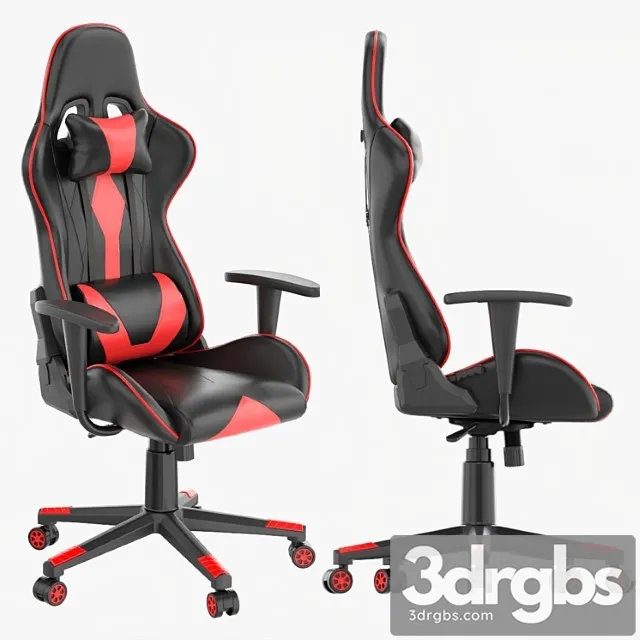 Ergonomic Gaming Armchair 3D Model Download Ergonomic Gaming Armchair 3D Model Download