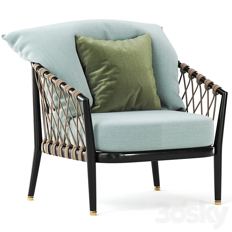 Erica Armchair 3D Model Free Download