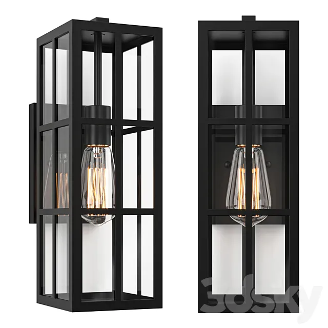 Ericson Outdoor Wall Sconce 3D Model