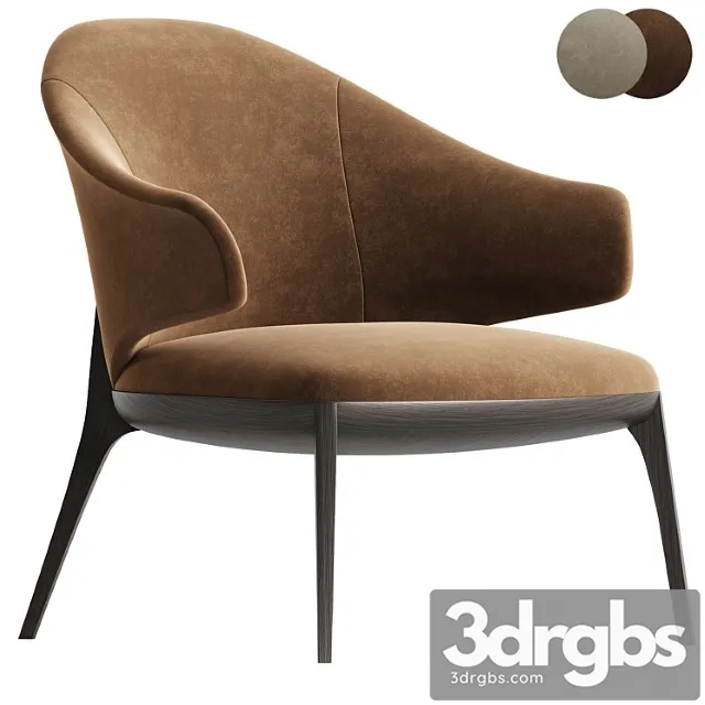 Erika Easy Chair By HC28 Cosmo 3D Model Download Erika Easy Chair By HC28 Cosmo 3D Model Download