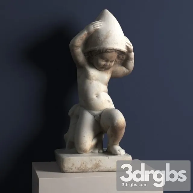 Eros Statue 3D Model Download