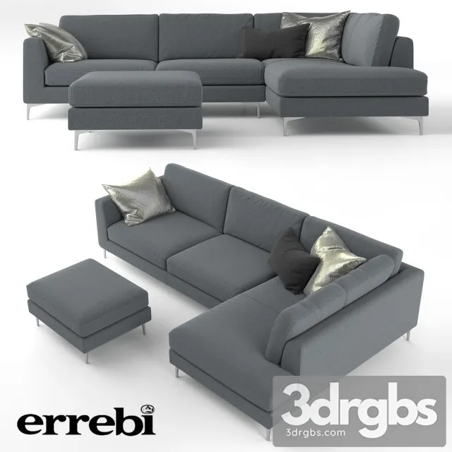 Errebi Iko Sofa 01 3D Model Download Errebi Iko Sofa 01 3D Model Download