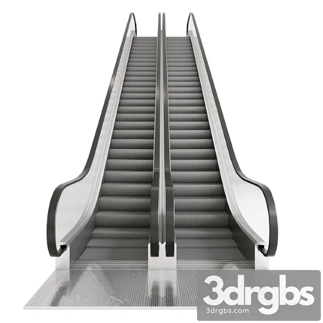 Escalator 2 3D Model Download