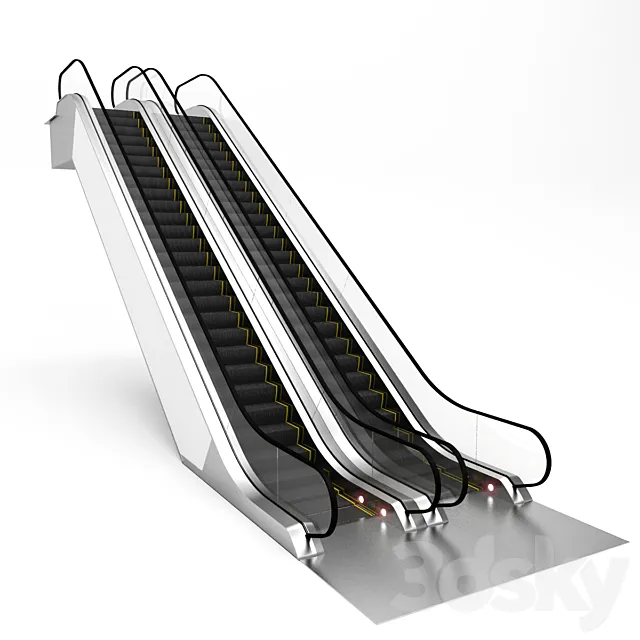 Escalator 3DModel Escalator 3DModel