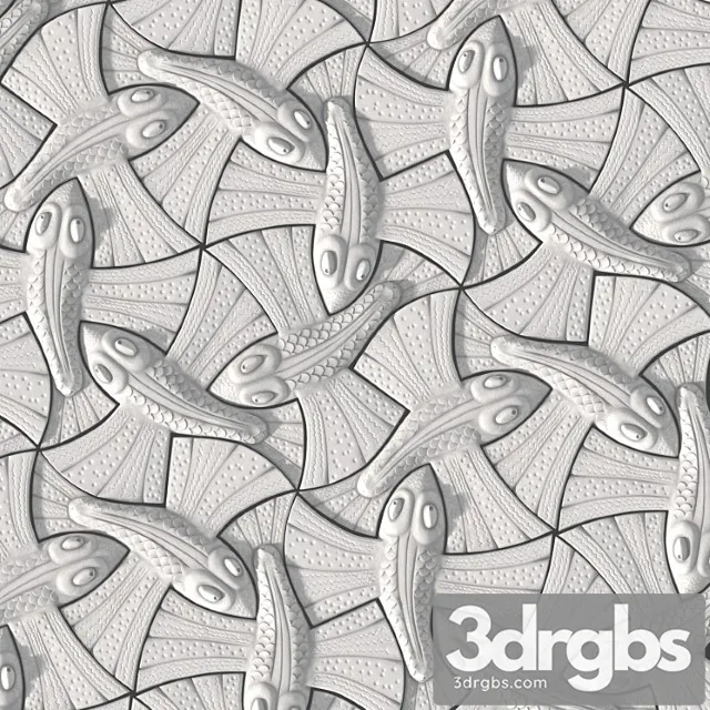 Escher fish Escher fish