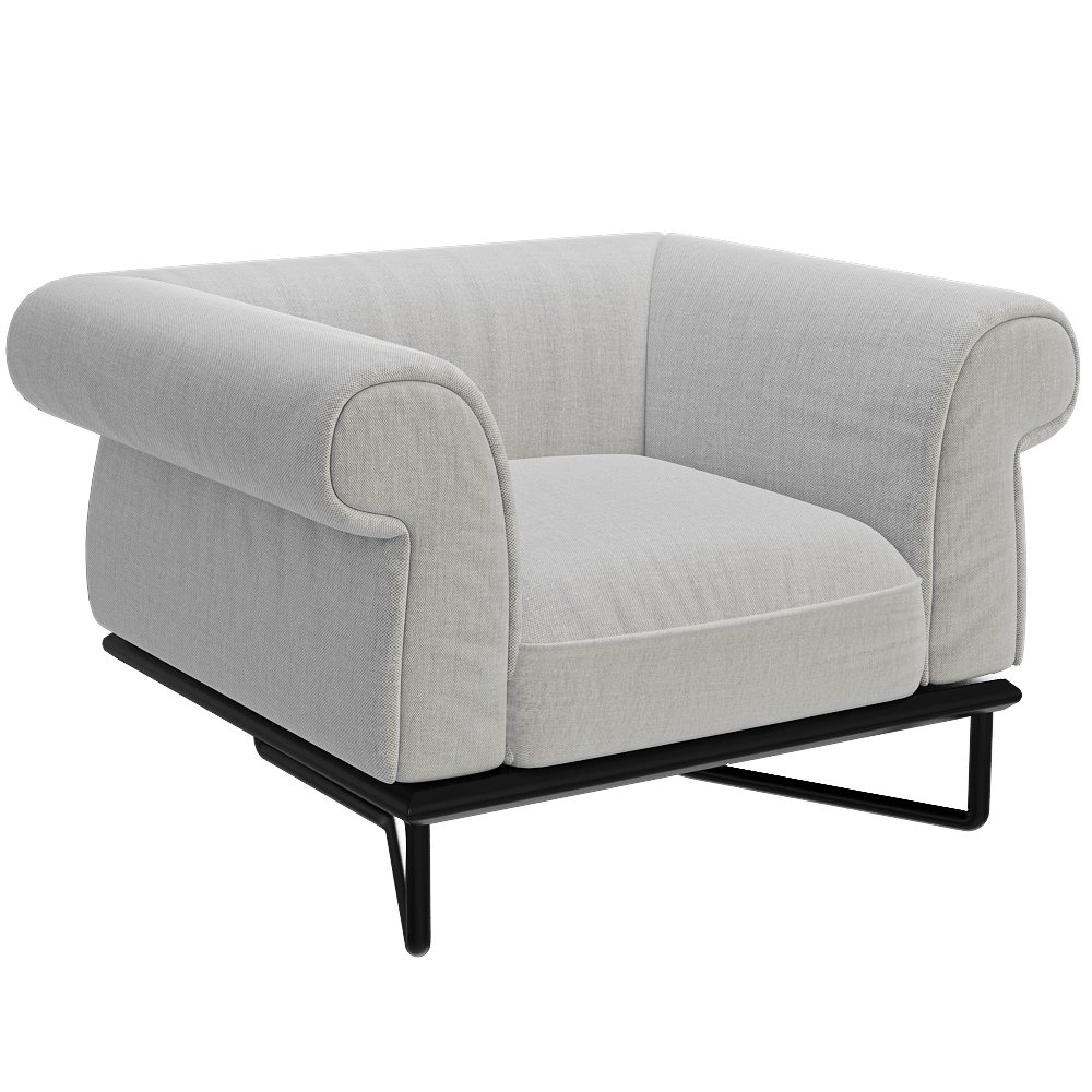 Esedra Design – Armchair Vivaldi 3D Model Esedra Design – Armchair Vivaldi 3D Model