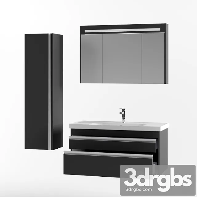 Espero Bathroom Furniture 3D Model Download