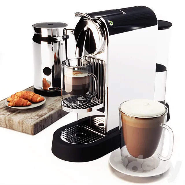 Espresso machine 3D Model Espresso machine 3D Model