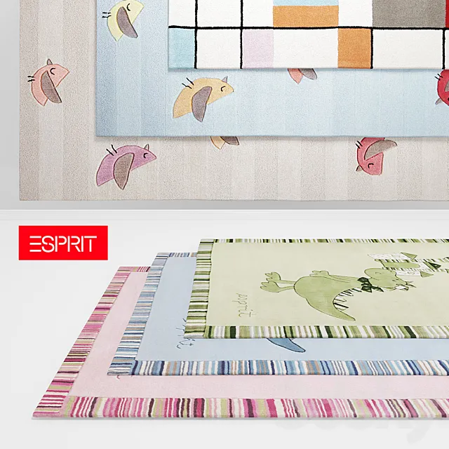 Esprit Kids Rugs 3D Model Esprit Kids Rugs 3D Model