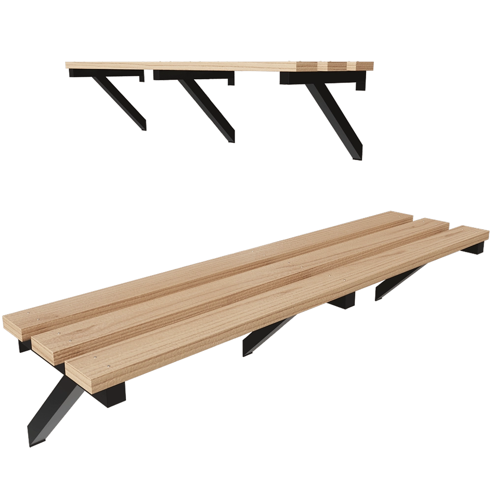 Essem Design – Bench 67 3D Model Essem Design – Bench 67 3D Model