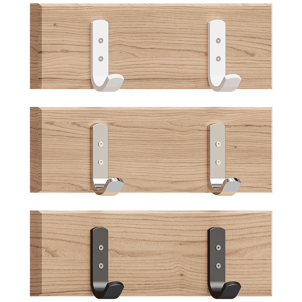 Essem Design  – Hook Strip 1 3D Model