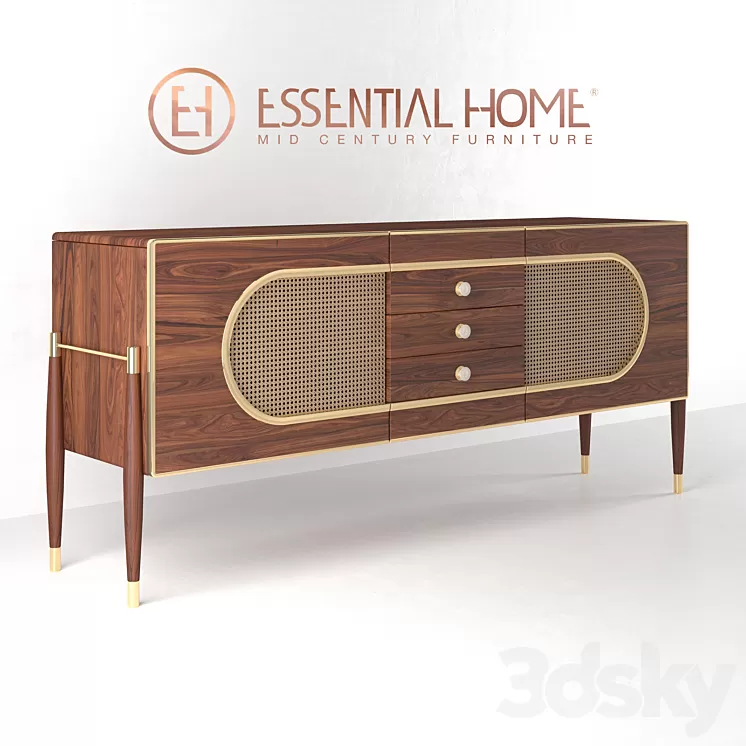 Essential Home Dandy Sideboard 3D Model