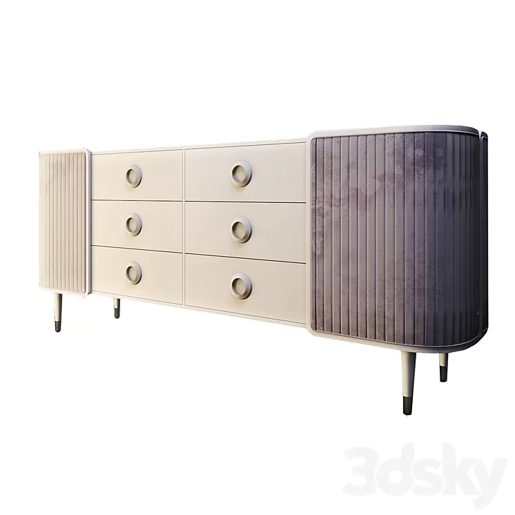 Essential Home | DAVIS SIDEBOARD 3D Model