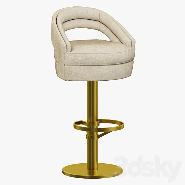Essential Home Russel Bar Chair 3DModel