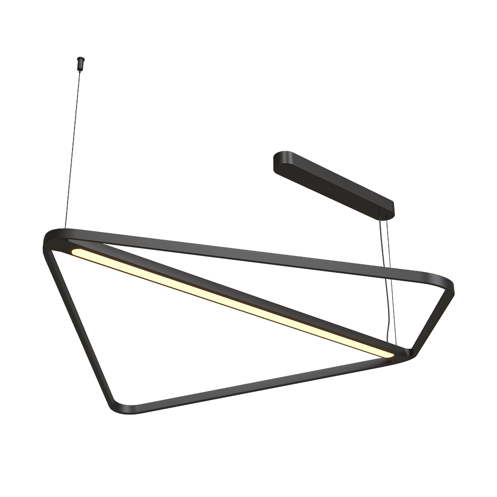 Estel Group – Ceiling lamp KI004 – Square Hanged naked kite 3D Model