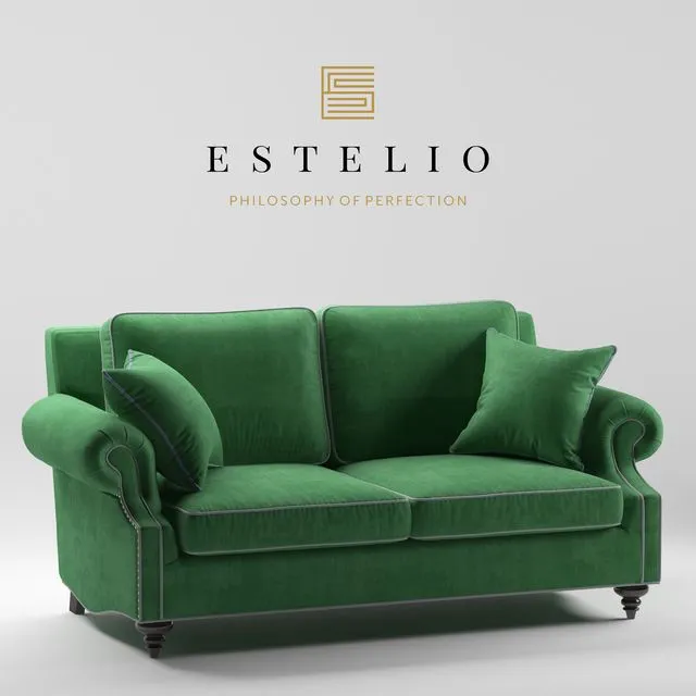 Estelio Evogue sofa 3D Model Estelio Evogue sofa 3D Model