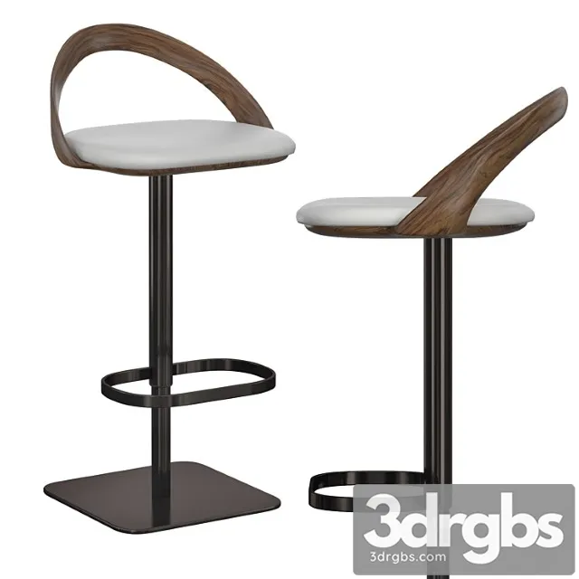 Ester Sgabello Bar Stool 3D Model Download Ester Sgabello Bar Stool 3D Model Download