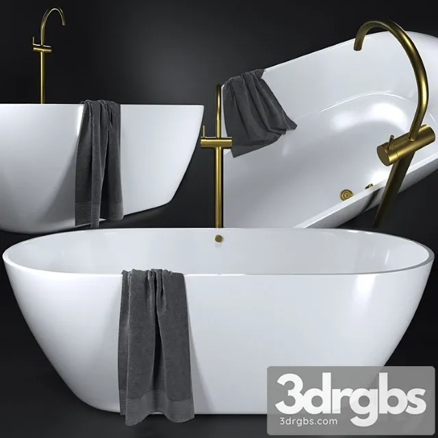 Estet Miami Bath with Scala Basin Mixer 3D Model Download