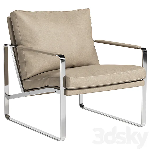 Estetica Ambassador armchair 3D Model