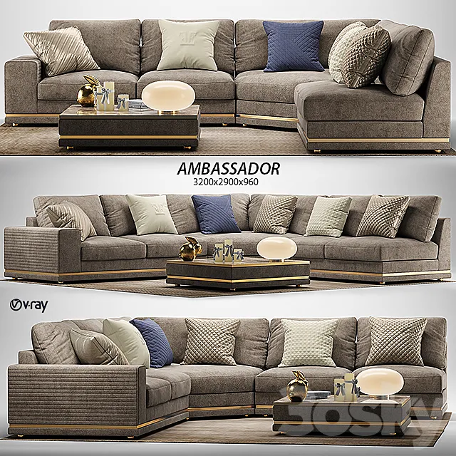 Estetica Ambassador_3 3D Model Estetica Ambassador_3 3D Model