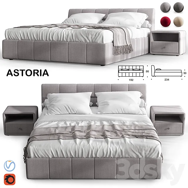 Estetica ASTORIA 3D Model Estetica ASTORIA 3D Model