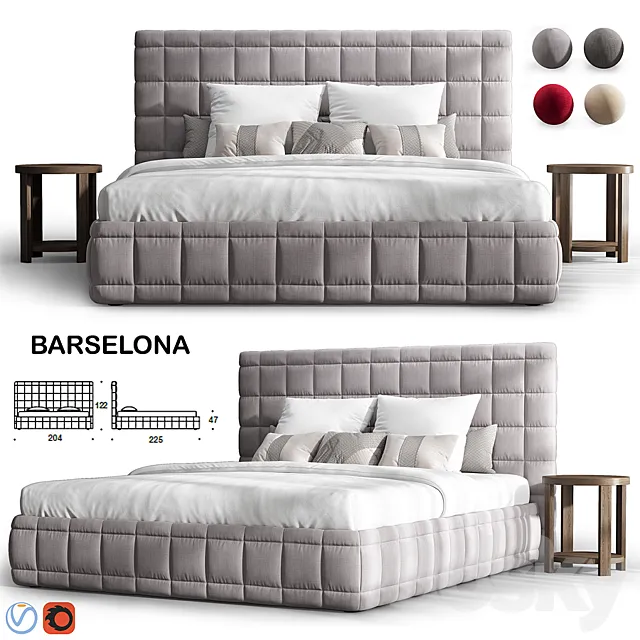 Estetica barselona 3DModel Estetica barselona 3DModel