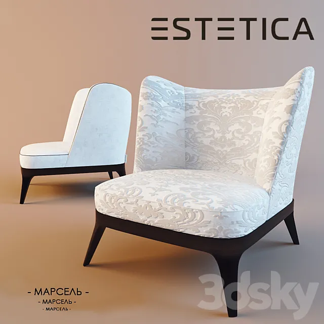 ESTETICA Chair Marcel 3DModel