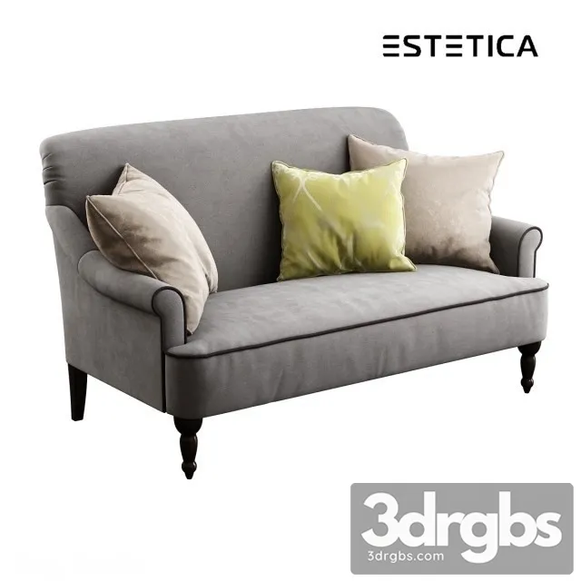 Estetica Hollywood Sofa 3D Model Download Estetica Hollywood Sofa 3D Model Download