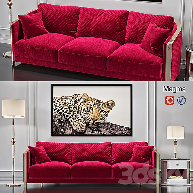 ESTETICA Magma sofa 3DModel
