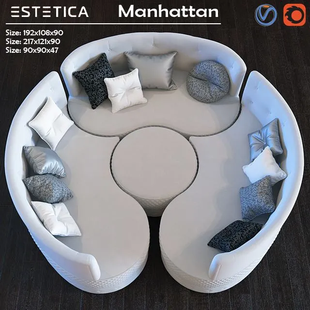 Estetica Manhattan 3D Model Estetica Manhattan 3D Model