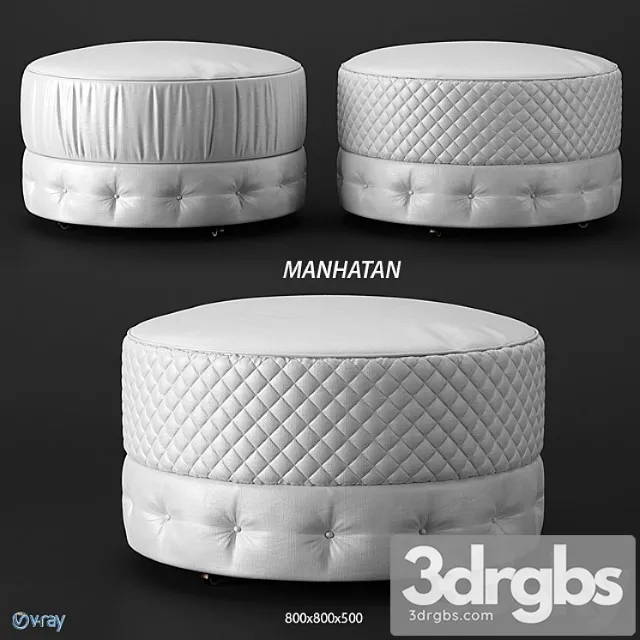 Estetica manhattan pouf Estetica manhattan pouf