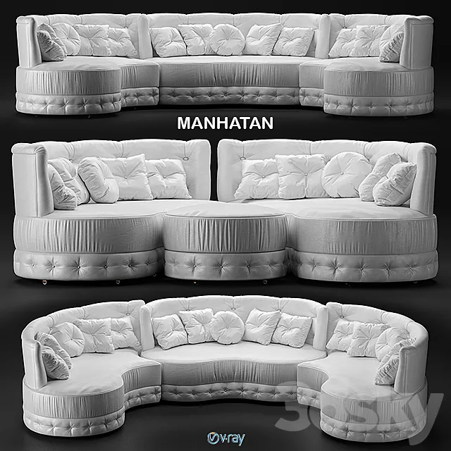 Estetica Manhattan_2 3D Model Estetica Manhattan_2 3D Model
