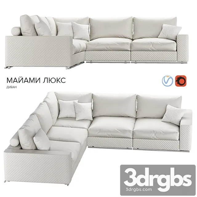 Estetica miami lux corner modern Estetica miami lux corner modern